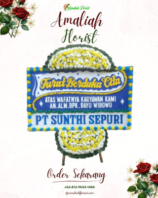 Papan Bunga Duka di Tugubandung